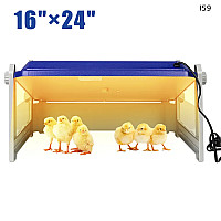 Голям отоплител за домашни животни с нагревателен панел 16x24 инча - I59